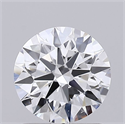 Del inventario de diamantes de laboratorio, 1.03 quilates, Redondo , Color D, claridad VVS2 y certificado IGI