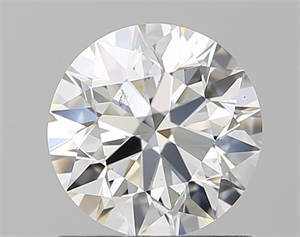 Picture of Natural Diamond 1.05 Carats, Round with Excellent Cut, H Color, SI1 Clarity and Certified by GIA