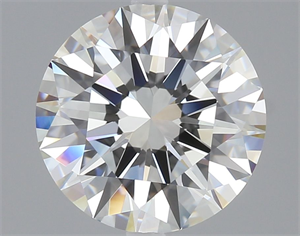 Picture of Natural Diamond 2.08 Carats, Round with Excellent Cut, G Color, VVS1 Clarity and Certified by GIA