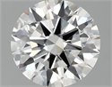 Del inventario de diamantes de laboratorio, 1.54 quilates, Redondo , Color F, claridad VS1 y certificado IGI