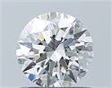 Diamante Natural 0.71 quilates, Redondo , Color G, claridad IF y certificado GIA