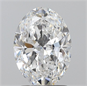 Diamante Natural 1.70 quilates, Ovalado , Color D, claridad VS1 y certificado GIA