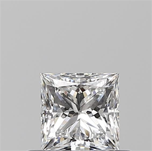 Foto Diamante Natural 0.53 quilates, Princesa , Color E, claridad VVS2 y certificado GIA de