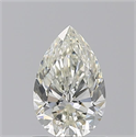 Natural Diamond 1.02 Carats, Pear with  Cut, K Color, VVS1 Clarity and Certified by GIA