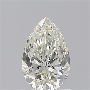Picture of Natural Diamond 1.02 Carats, Pear with  Cut, K Color, VVS1 Clarity and Certified by GIA