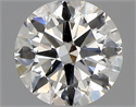 Natural Diamond 0.80 Carats, Round with Excellent Cut, I Color, SI2 Clarity and Certified by GIA