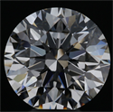 Natural Diamond 5.12 Carats, Round with Excellent Cut, D Color, VVS2 Clarity and Certified by GIA