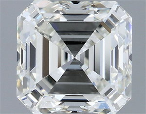 Foto Diamante Natural 1.00 quilates, Asscher , Color H, claridad SI1 y certificado IGI de