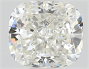 Natural Diamond 0.60 Carats, Cushion with  Cut, I Color, VS1 Clarity and Certified by GIA