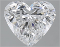 Natural Diamond 2.00 Carats, Heart with  Cut, D Color, SI1 Clarity and Certified by GIA