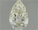 Natural Diamond 0.84 Carats, Pear with  Cut, L Color, IF Clarity and Certified by IGI