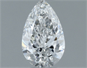 Natural Diamond 0.30 Carats, Pear with  Cut, F Color, VVS1 Clarity and Certified by GIA