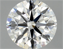 Natural Diamond 0.50 Carats, Round with Excellent Cut, G Color, VS1 Clarity and Certified by GIA