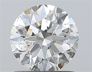 Picture of Natural Diamond 0.97 Carats, Round with Excellent Cut, G Color, SI1 Clarity and Certified by GIA