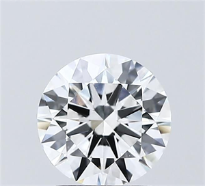 Picture of Lab Grown Diamond 1.50 Carats, Round with Excellent Cut, D Color, VVS2 Clarity and Certified by IGI