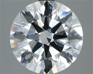 Picture of Natural Diamond 3.02 Carats, Round with Excellent Cut, I Color, SI1 Clarity and Certified by IGI