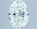 Natural Diamond 3.50 Carats, Oval with  Cut, I Color, VVS2 Clarity and Certified by GIA