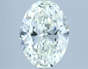 Picture of Natural Diamond 3.50 Carats, Oval with  Cut, I Color, VVS2 Clarity and Certified by GIA