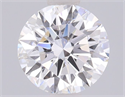 Del inventario de diamantes de laboratorio, 1.04 quilates, Redondo , Color D, claridad VVS2 y certificado IGI