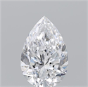 Natural Diamond 1.20 Carats, Pear with  Cut, D Color, VS1 Clarity and Certified by GIA
