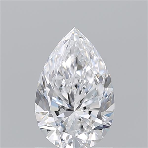 Picture of Natural Diamond 1.20 Carats, Pear with  Cut, D Color, VS1 Clarity and Certified by GIA
