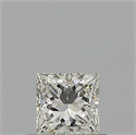 Diamante Natural 0.55 quilates, Princesa , Color I, claridad VVS1 y certificado GIA