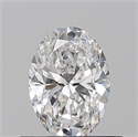 Diamante Natural 0.50 quilates, Ovalado , Color F, claridad VS2 y certificado GIA