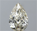 Natural Diamond 1.51 Carats, Pear with  Cut, J Color, VVS1 Clarity and Certified by IGI