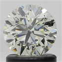 Diamante Natural 1.01 quilates, Redondo , Color M, claridad I1 y certificado GIA