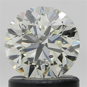 Foto Diamante Natural 1.01 quilates, Redondo , Color M, claridad I1 y certificado GIA de