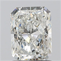 Natural Diamond 1.20 Carats, Radiant with  Cut, H Color, VVS1 Clarity and Certified by GIA