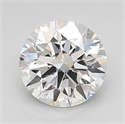 Del inventario de diamantes de laboratorio, 2.07 quilates, Redondo , Color F, claridad VVS2 y certificado IGI