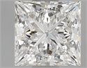 Diamante Natural 0.90 quilates, Princesa , Color H, claridad VVS1 y certificado GIA