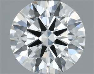 Foto Diamante Natural 0.53 quilates, Redondo , Color G, claridad VVS2 y certificado IGI de