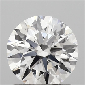 Picture of Lab Grown Diamond 1.03 Carats, Round with Ideal Cut, D Color, VVS1 Clarity and Certified by IGI