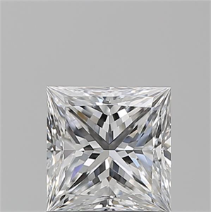 Foto Diamante Natural 1.01 quilates, Princesa , Color F, claridad VVS2 y certificado GIA de