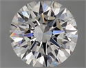 Natural Diamond 1.06 Carats, Round with Excellent Cut, F Color, SI1 Clarity and Certified by GIA