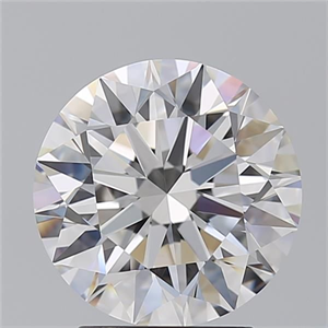 Foto Diamante Natural 2.80 quilates, Redondo , Color F, claridad VVS2 y certificado GIA de