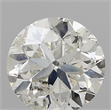 Natural Diamond 1.00 Carats, Round with Very Good Cut, J Color, I1 Clarity and Certified by IGI