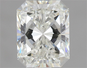 Picture of Natural Diamond 1.01 Carats, Radiant with  Cut, I Color, VS2 Clarity and Certified by GIA