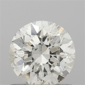 Picture of Natural Diamond 0.70 Carats, Round with Excellent Cut, I Color, I1 Clarity and Certified by IGI