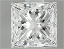 Diamante Natural 0.50 quilates, Princesa , Color F, claridad VS2 y certificado GIA
