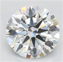 Del inventario de diamantes de laboratorio, 3.20 quilates, Redondo , Color D, claridad FL y certificado GIA