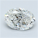 Diamante Natural 2.51 quilates, Ovalado , Color G, claridad VS1 y certificado GIA