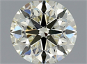 Natural Diamond 0.80 Carats, Round with Excellent Cut, N Color, SI2 Clarity and Certified by GIA