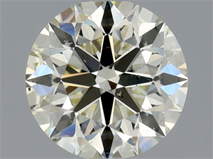 Picture of Natural Diamond 0.80 Carats, Round with Excellent Cut, N Color, SI2 Clarity and Certified by GIA