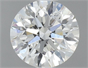 Diamante Natural 0.50 quilates, Redondo , Color F, claridad VVS2 y certificado GIA