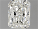Natural Diamond 1.00 Carats, Radiant with  Cut, J Color, SI1 Clarity and Certified by GIA