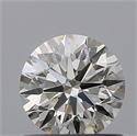 Natural Diamond 0.72 Carats, Round with Excellent Cut, G Color, VS1 Clarity and Certified by IGI