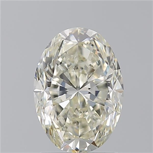 Picture of Natural Diamond 2.01 Carats, Oval with  Cut, K Color, SI1 Clarity and Certified by GIA